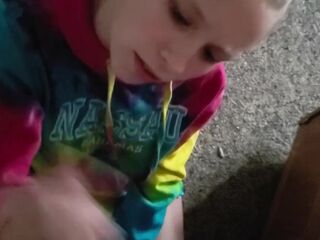 Sucking The Palpitating Schlong After a Horny Facial- Cum On My Face Baby! POV!