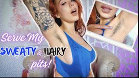 Serve My SWEATY & HAIRY PITS - Princess Onyx (4k)