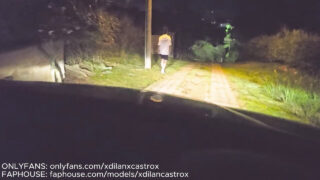 Colombianske fyre går uden kondom i offentligheden POV: intens slikning og rå anal knepping udendørs