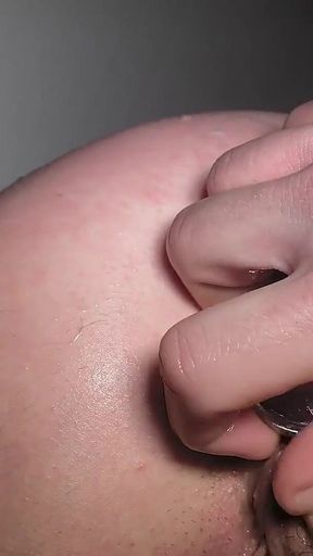 Full Video - Squirting From a Vibrator in Her Pussy and Ass - Vanessa Cliff