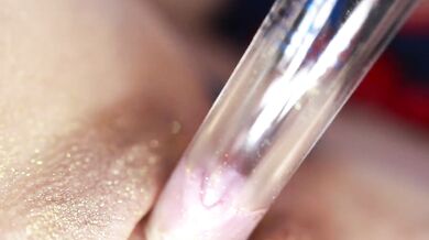 Golden Pussy Clit Lick Pump Orgasm - Demi