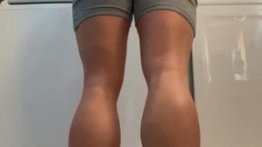 Laundry Room Check Out My Calves