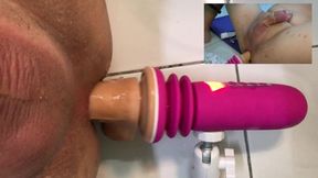 Very First 20 Mins Buttfuck Penetrate with Machine