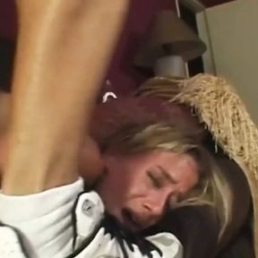 Every Single Drop of Delicious Cum Matters Because the Blonde MILF Loves to Swallow It