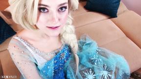 ”Elsa has been fucked like a hoe - Frozen 2 cosplay by Eva Elfie”