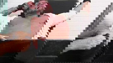 Bound muscular guy tickled and tormented by devia