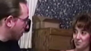 Vintage redhead assfucked by oldman