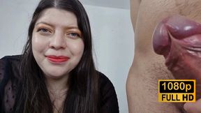 Humiliating and cumming in a cuckold's face
