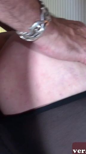 Unforgettable moment from &quot;German natural tits milf get amateur vaginal and anal pov fuck in pantyhose&quot;