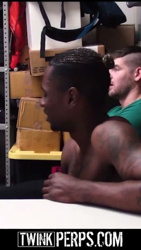 Interracial Friends Straight Boys Fuck To Get Out Of Trouble   Clip 1