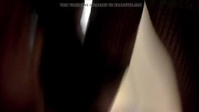 Crossdresser sherri hammered while tiny dick is caged in chastity