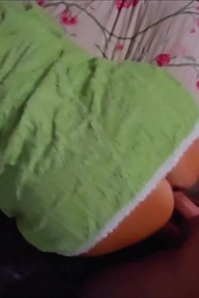 Stepson's Cock Relieved From Cum Stepmom POV.