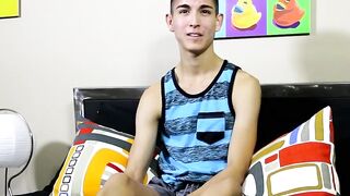 BoyObsession.com - Steven Peters's sexy cute twink interview and jack off fun