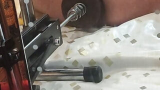 Phim solo của một cô gái đồng tính người châu Âu tự thủ dâm bằng dương vật giả