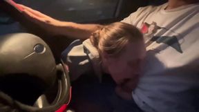 T-bone in the Passenger Seat.