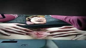 pussy out road trip public car masturbation