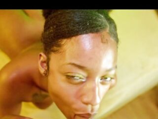 Large Butt Black Female-dominant went Just to Suck n Screw -- FCKNBOSS feat. Vicky Menage & Luna