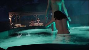 House party game (Male and Female character)