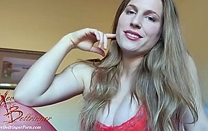 Natural redhead milf deepthroat and messy facial