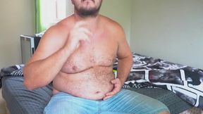Big Daddy’s Cigar Puff & Belly Play – Alpha Male Tease