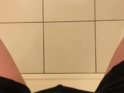Asian boy masturbates with shampoo