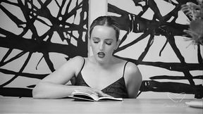 Amber Moore'_s Erotic Book Made Charlie Forde Masturbate Her Cunt! Full Vieo