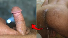 Big dick   I masturbate in the bathroom