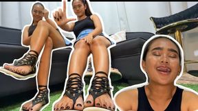 Smelly feet Joi humiliation