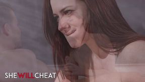 Jessica's bent over desk trailer