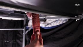 Guy 61 and His Massive Cock Came by My Studio on His Way Home for the Holidays