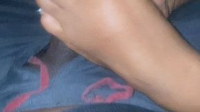 Hairstylist Footjob tease
