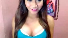 Busty Cute Shemale Sucks her Own Dick