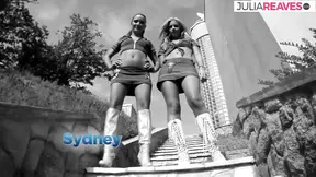 Three hot girls get fucked hard and eat cum