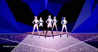 [MMD] STAYC - SO BAD Hot Nude Dance Ahri Akali Evelynn Kaisa Seraphine League of Legends KDA