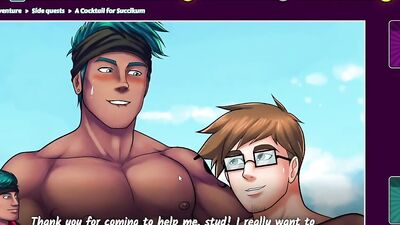 MYTHICAL MERMEN LOADS POV DADBOD GROUP SEX - Gay Harem [2]