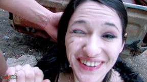 natural bigtits babe lisa spice fucking in the woods