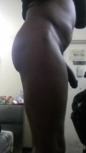 Extremely Thick Fat Juicy Ass Black Femboy With Juicy Thick Fat Black Cock BBC