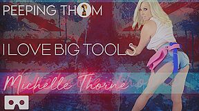 Michelle Thorne In I Love Big Tools Hard Colour