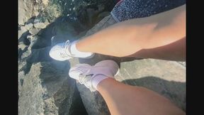 Come to the sea and smell my sweaty white socks and suck my feet