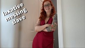 mean domme makes you her panty messing laxative slave - SD