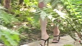 MILF seduces horny guy for doggy style rear entry