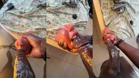 sextoy deep throat after work. i came so fast