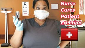 Thick Ebony Nurse Cures Patient Medical POV