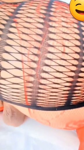 Don't take your cock out of my tight ass in my lingerie.   Clip 2