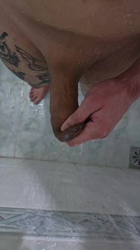 Gay Boy Takes a Shower