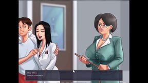 Summertime saga - I switched the vibrator on which she have on