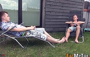 Sexy gay dudes love big cock in ass
