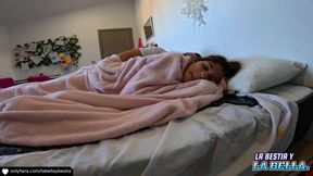 I Go From Watching Netflix with My Stepbrother to Fucking Hard and Delicious with Cum on Buttocks Ho