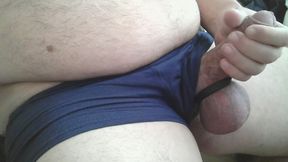 Cock wank Big Balls