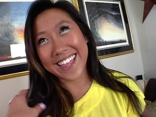 Asian Mom Sucking big cock
